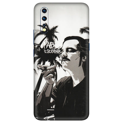VIVO Z/V/X/T/U/S Series Phone Skins (All Models) - Pab Escobar - Transparent Finish (T-05) Vivo Z1 X