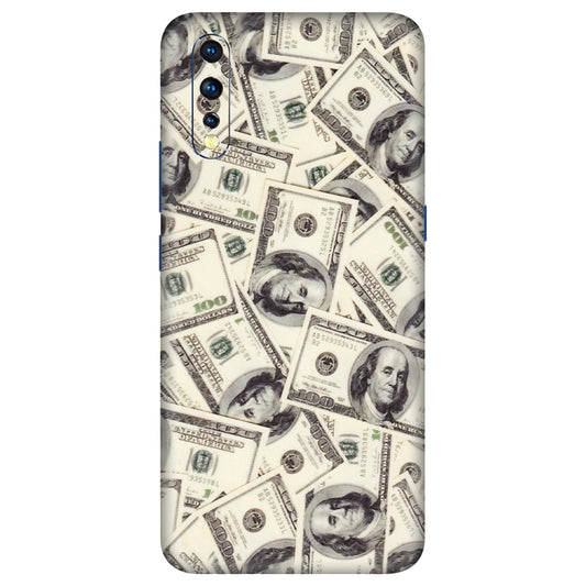 VIVO Z/V/X/T/U/S Series Phone Skins (All Models) - Dollar Lover - Transparent Finish (T-17) Vivo Z1 X