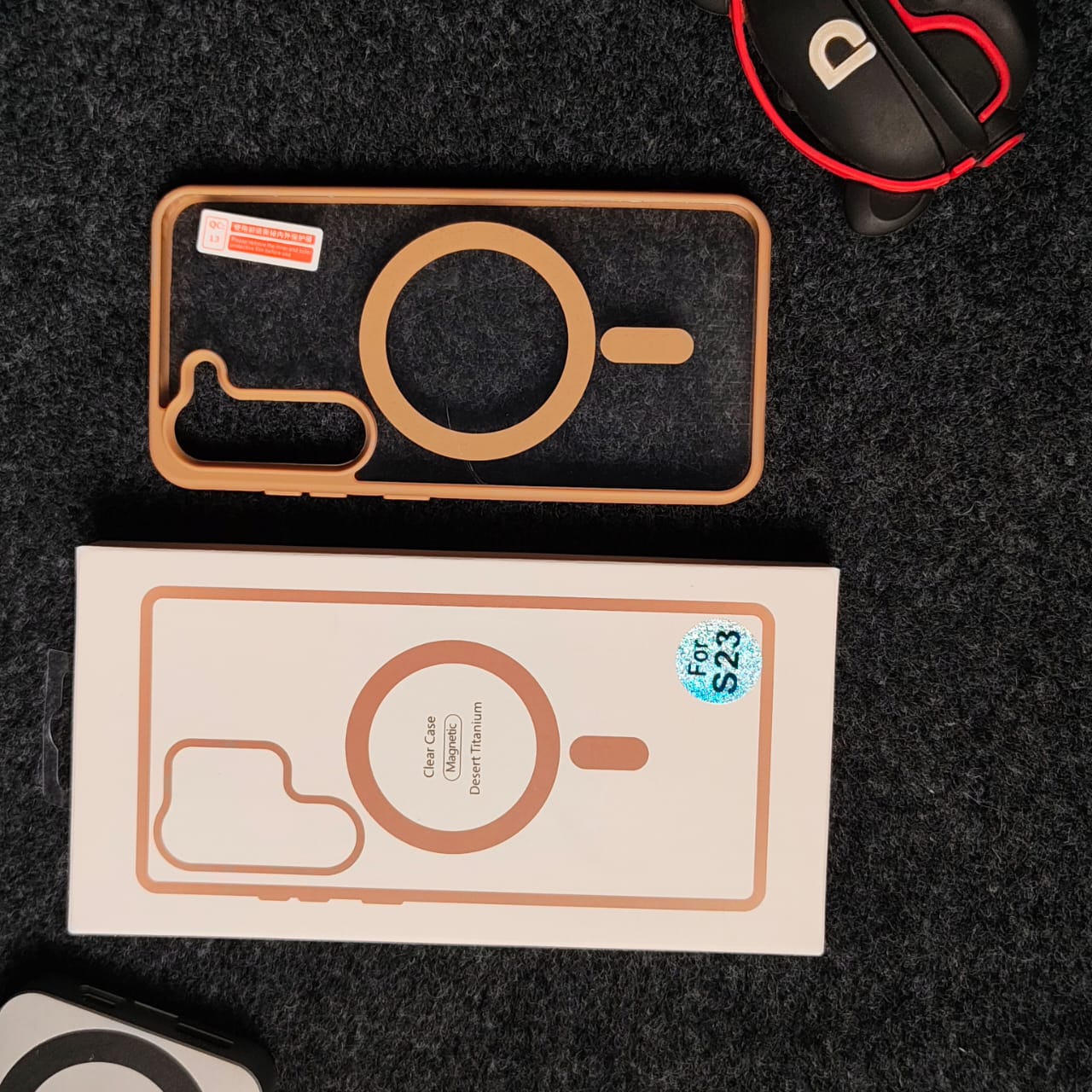Desert Titanium Cover & Case for Samsung Models