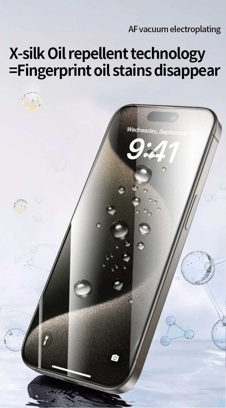 AutoApply Super HQ Armour Tempered Screen Guard for iPhone (Pack Of 2 HD Glass with Reusable Applicator Tool)