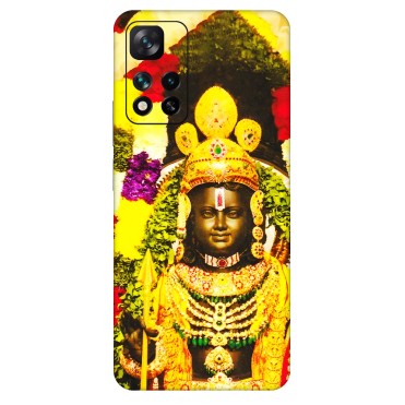 Xiaomi Redmi Phone Skins (All Models) - Ram Lalla Ayodhya - 3D Embossed Finish (L-103) Mi 11i 5G