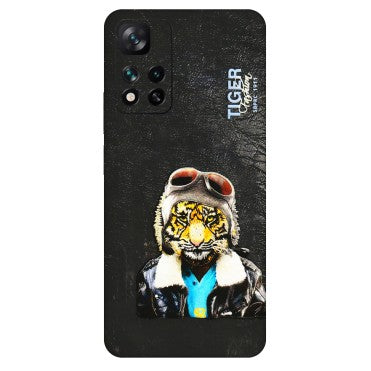 Xiaomi Redmi Phone Skins (All Models) - Rider Tiger - 3D Embossed Finish (L-113) Mi 11i 5G