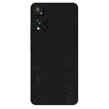 Xiaomi Redmi Phone Skins (All Models) - Black honeycomb - 3D Embossed Finish (L-114) Mi 11i 5G