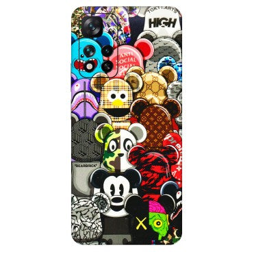 Xiaomi Redmi Phone Skins (All Models) - More Mickey Mouses - 3D Embossed Finish (L-118) Mi 11i 5G