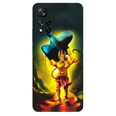 Xiaomi Redmi Phone Skins (All Models) - Hanuman Ji - 3D Embossed Finish (L-128) Mi 11i 5G