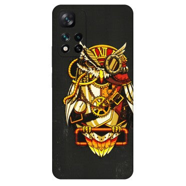 Xiaomi Redmi Phone Skins (All Models) - Classy Smart Owl - 3D Embossed Finish (L-144) Mi 11i 5G