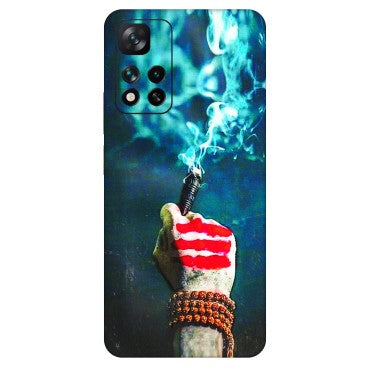 Xiaomi Redmi Phone Skins (All Models) - Mahadev Bhakt - 3D Embossed Finish (L-146) Mi 11i 5G