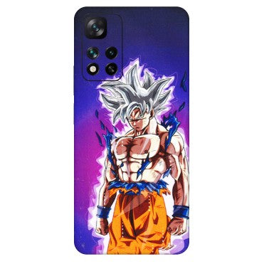 Xiaomi Redmi Phone Skins (All Models) - Goku Purple Anime - 3D Embossed Finish (L-147) Mi 11i 5G