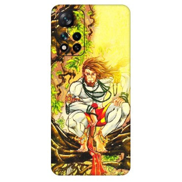 Xiaomi Redmi Phone Skins (All Models) - Lord Hanuman - 3D Embossed Finish (L-152) Mi 11i 5G
