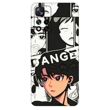 Xiaomi Redmi Phone Skins (All Models) - Danger Anime - 3D Embossed Finish (L-155) Mi 11i 5G