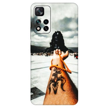 Xiaomi Redmi Phone Skins (All Models) - Jai Adiyogi Mahakaal - 3D Embossed Finish (L-164) Mi 11i 5G