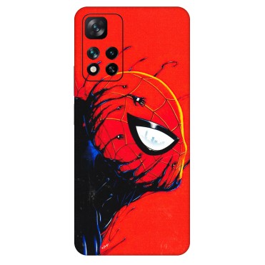 Xiaomi Redmi Phone Skins (All Models) - Spiderman Face Venom - 3D Embossed Finish (L-165) Mi 11i 5G