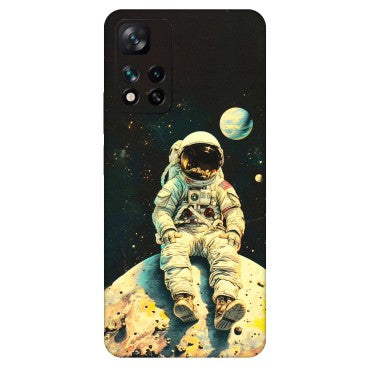 Xiaomi Redmi Phone Skins (All Models) - Astronaut in Space - 3D Embossed Finish (L-16) Mi 11i 5G