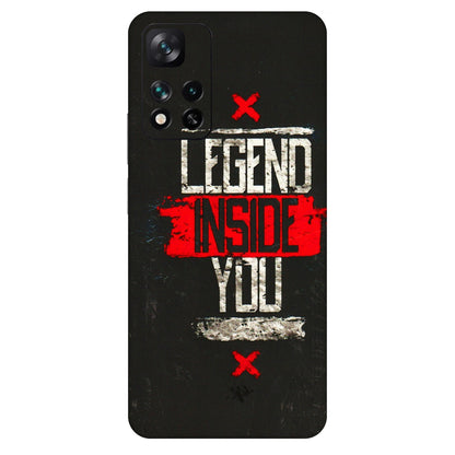 Xiaomi Redmi Phone Skins (All Models) - Legend Inside You - 3D Embossed Finish (L-186) Mi 11i 5G