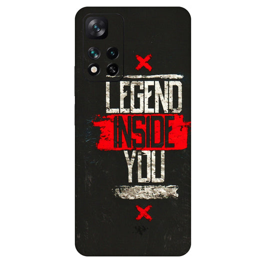 Xiaomi Redmi Phone Skins (All Models) - Legend Inside You - 3D Embossed Finish (L-186) Mi 11i 5G