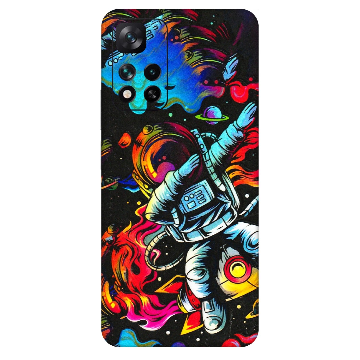 Xiaomi Redmi Phone Skins (All Models) - Astronaut Dope - 3D Embossed Finish (L-191) Mi 11i 5G