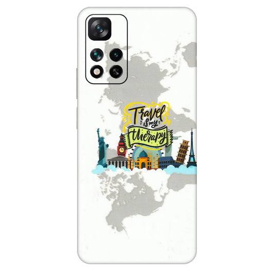 Xiaomi Redmi Phone Skins (All Models) - Travel Therapy - 3D Embossed Finish (L-199) Mi 11i 5G