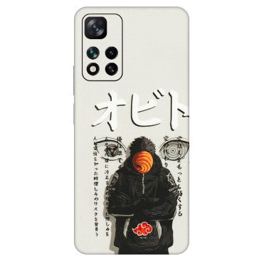 Xiaomi Redmi Phone Skins (All Models) - Obito Anime Eye - 3D Embossed Finish (L-19) Mi 11i 5G