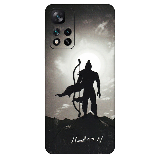 Xiaomi Redmi Phone Skins (All Models) - Jai Siya Ram - 3D Embossed Finish (L-200) Mi 11i 5G