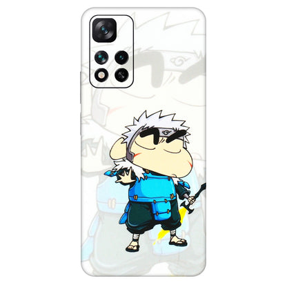 Xiaomi Redmi Phone Skins (All Models) - Angry Young Shinchan - 3D Embossed Finish (L-226) Mi 11i 5G