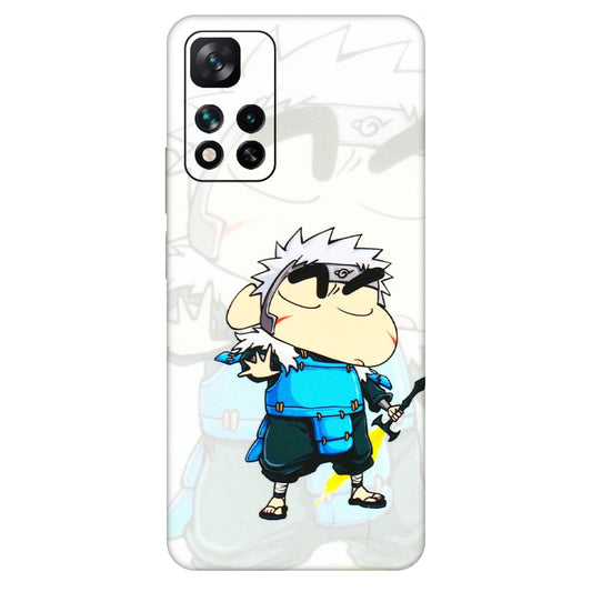 Xiaomi Redmi Phone Skins (All Models) - Angry Young Shinchan - 3D Embossed Finish (L-226) Mi 11i 5G