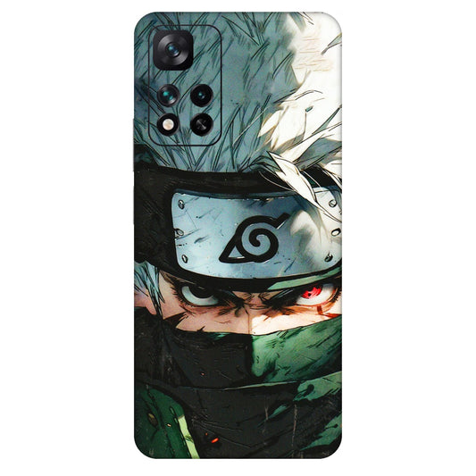 Xiaomi Redmi Phone Skins (All Models) - Kakashi Red Eye Focus - 3D Embossed Finish (L-227) Mi 11i 5G