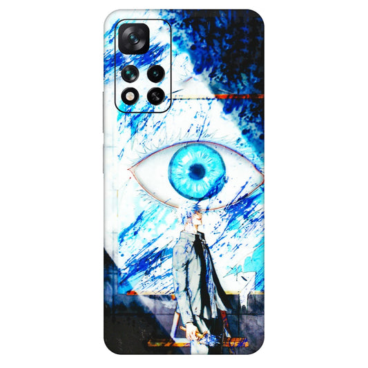 Xiaomi Redmi Phone Skins (All Models) - Gojo Satoru evil eye - 3D Embossed Finish (L-239) Mi 11i 5G