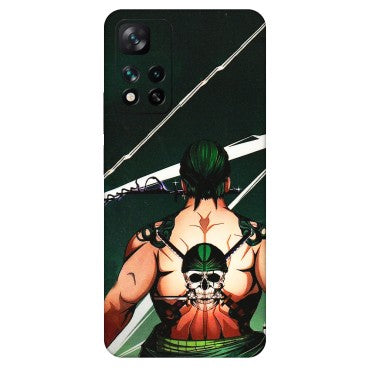 Xiaomi Redmi Phone Skins (All Models) - Zoro Anime - 3D Embossed Finish (L-23) Mi 11i 5G