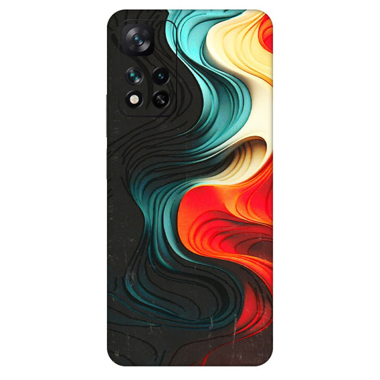 Xiaomi Redmi Phone Skins (All Models) - The Silky Swirl - 3D Embossed Finish (L-240) Mi 11i 5G