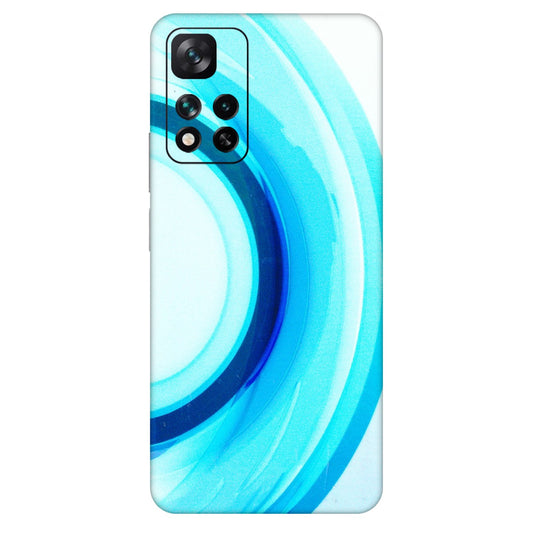 Xiaomi Redmi Phone Skins (All Models) - The Blue Curve - 3D Embossed Finish (L-244) Mi 11i 5G