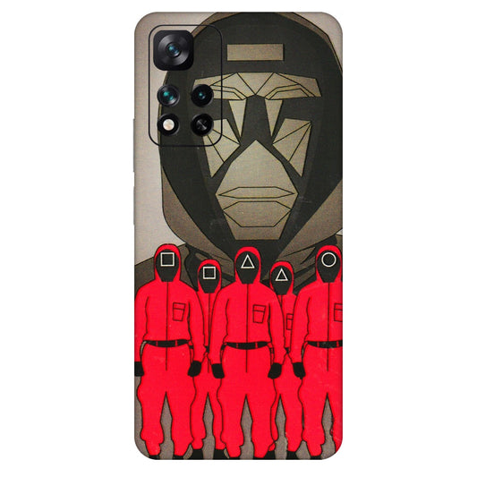 Xiaomi Redmi Phone Skins (All Models) - Squid Game Hero - 3D Embossed Finish (L-245) Mi 11i 5G