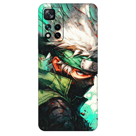 Xiaomi Redmi Phone Skins (All Models) - Kakashi Side Profile - 3D Embossed Finish (L-249) Mi 11i 5G