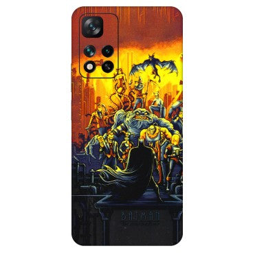 Xiaomi Redmi Phone Skins (All Models) - Games Doodles - 3D Embossed Finish (L-24) Mi 11i 5G