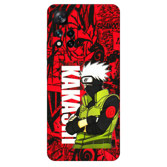 Xiaomi Redmi Phone Skins (All Models) - Kakashi Red Anime - 3D Embossed Finish (L-251) Mi 11i 5G