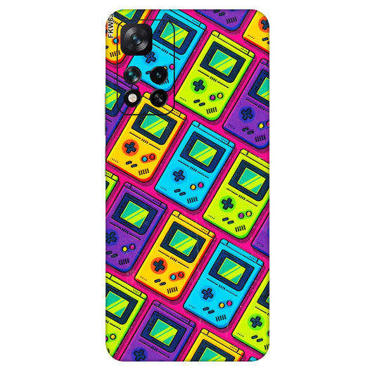 Xiaomi Redmi Phone Skins (All Models) - Gameboy Colourful - 3D Embossed Finish (L-266) Mi 11i 5G