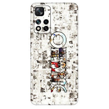 Xiaomi Redmi Phone Skins (All Models) - One Piece Manga - 3D Embossed Finish (L-26) Mi 11i 5G