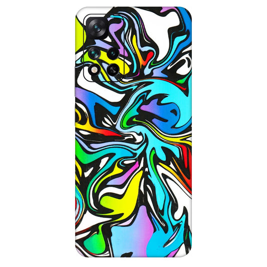 Xiaomi Redmi Phone Skins (All Models) - Abstract Colour Paints - 3D Embossed Finish (L-271) Mi 11i 5G