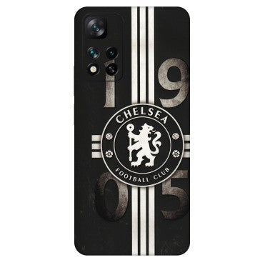 Xiaomi Redmi Phone Skins (All Models) - Chelsea Fan Club - 3D Embossed Finish (L-36) Mi 11i 5G