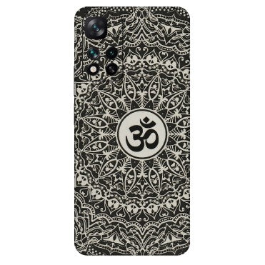 Xiaomi Redmi Phone Skins (All Models) - Aum Elegant Mandala - 3D Embossed Finish (L-62) Mi 11i 5G