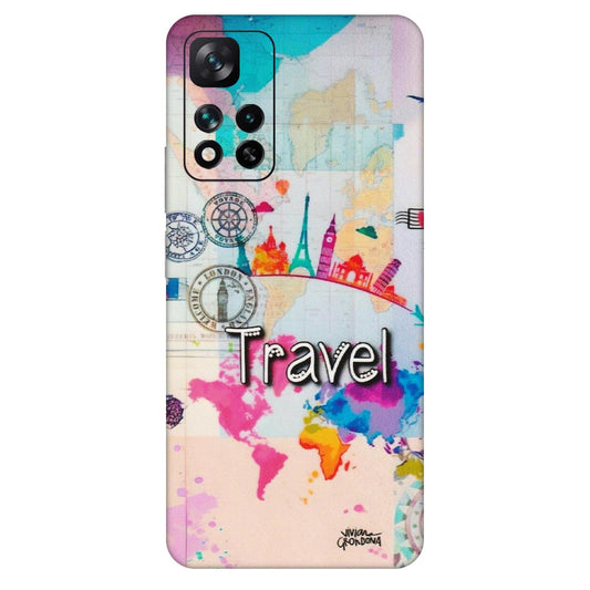 Xiaomi Redmi Phone Skins (All Models) - Travel The Wonders - Matte Finish (M-108) Mi 11i 5G