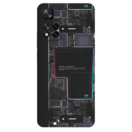 Xiaomi Redmi Phone Skins (All Models) - Motherboard Circuit Layout - Matte Finish (M-117) Mi 11i 5G