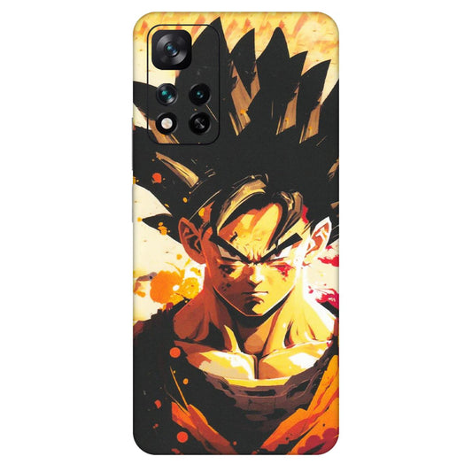 Xiaomi Redmi Phone Skins (All Models) - Angry Goku - Matte Finish (M-12) Mi 11i 5G