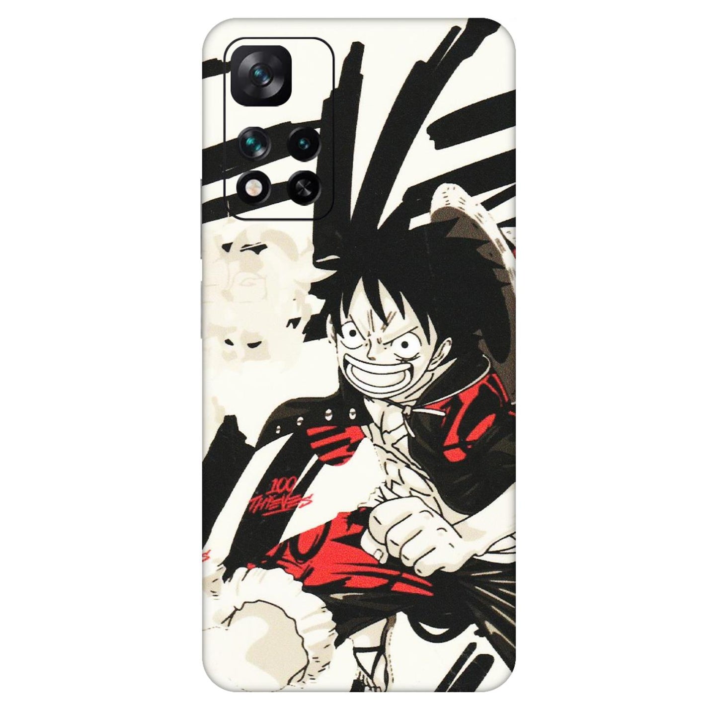 Xiaomi Redmi Phone Skins (All Models) - Monkey D.Luffy Manga Anime - Matte Finish (M-145) Mi 11i 5G