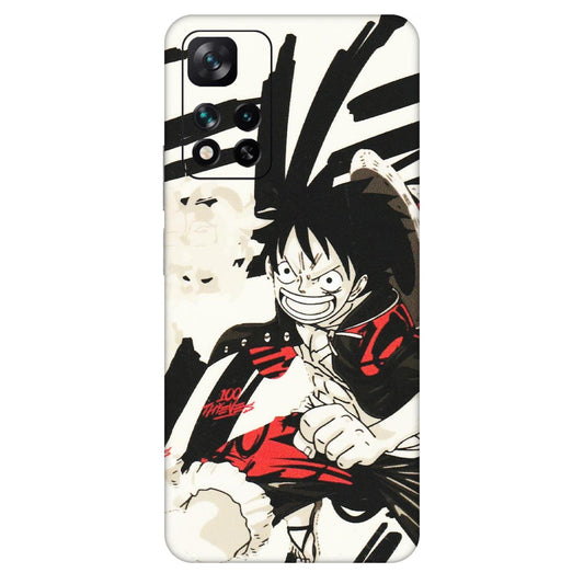 Xiaomi Redmi Phone Skins (All Models) - Monkey D.Luffy Manga Anime - Matte Finish (M-145) Mi 11i 5G
