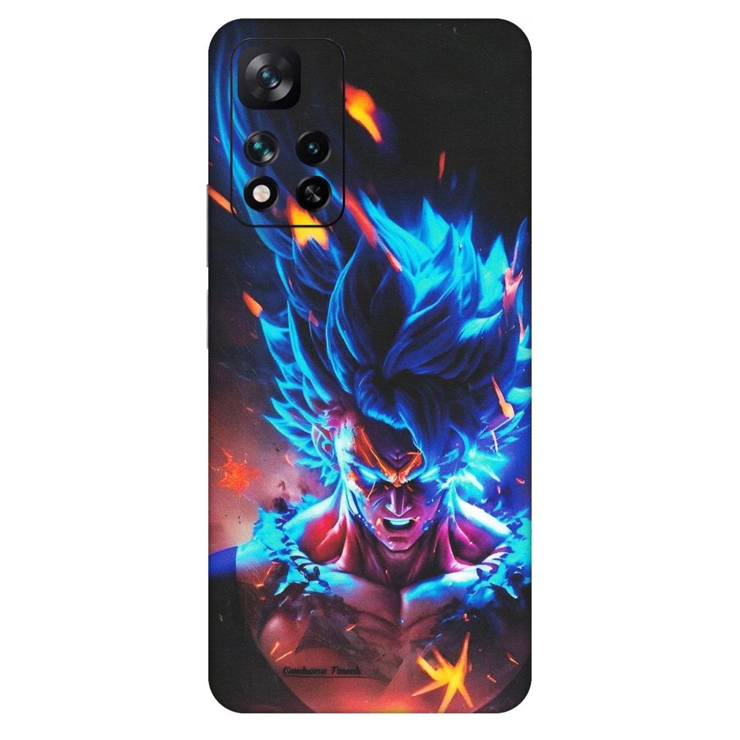 Xiaomi Redmi Phone Skins (All Models) - Angry Goku Dragon Ball Anime - Matte Finish (M-150) Mi 11i 5G