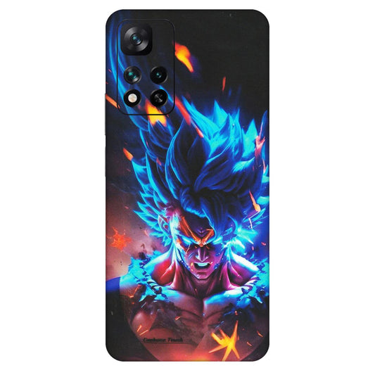 Xiaomi Redmi Phone Skins (All Models) - Angry Goku Dragon Ball Anime - Matte Finish (M-150) Mi 11i 5G