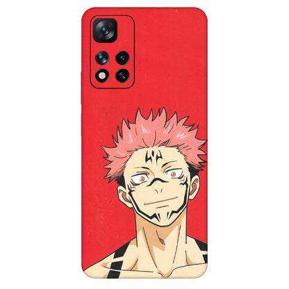 Xiaomi Redmi Phone Skins (All Models) - Ryomen Sukuna Fun Anime - Matte Finish (M-153) Mi 11i 5G