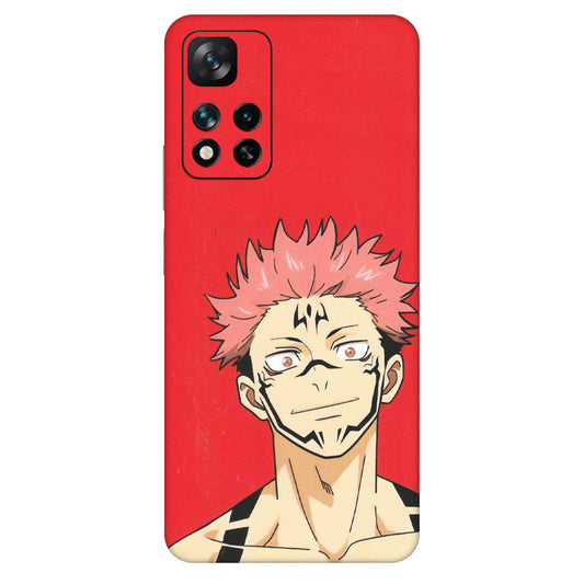 Xiaomi Redmi Phone Skins (All Models) - Ryomen Sukuna Fun Anime - Matte Finish (M-153) Mi 11i 5G