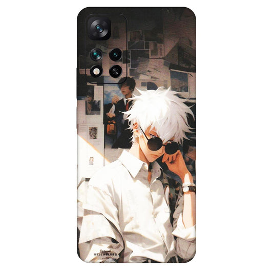 Xiaomi Redmi Phone Skins (All Models) - Gojo Satoru Jujustu Kaisen Anime - Matte Finish (M-156) Mi 11i 5G