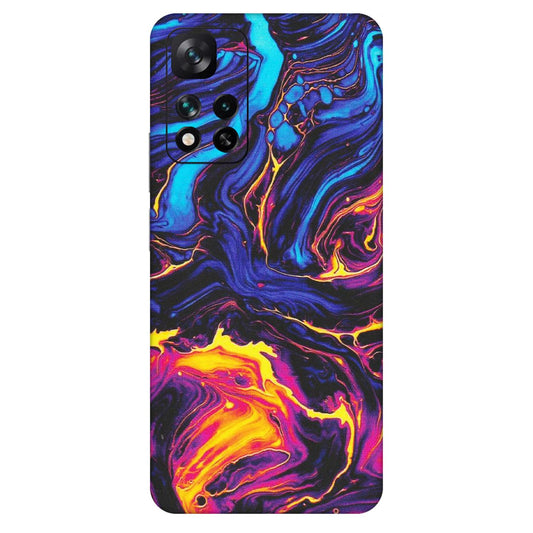 Xiaomi Redmi Phone Skins (All Models) - Abstract Paint Classy - Matte Finish (M-15) Mi 11i 5G